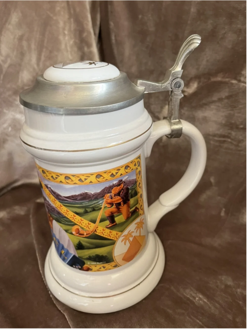 Vintage 1994 Camel Brand Cigarettes Collector's Stein Limited Edition Numbered